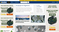 Desktop Screenshot of infoclima.com