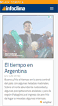 Mobile Screenshot of infoclima.com